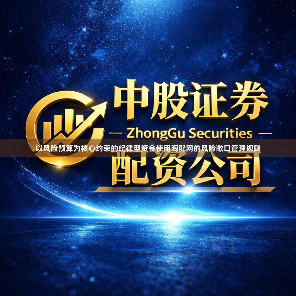 以风险预算为核心约束的纪律型资金使用淘配网的风险敞口管理规则